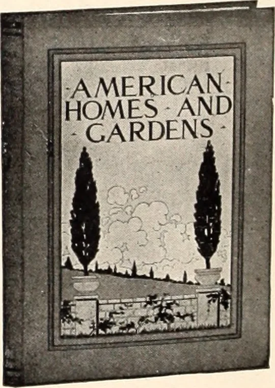 An illustration from American homes and gardens, 1905, leaf 161