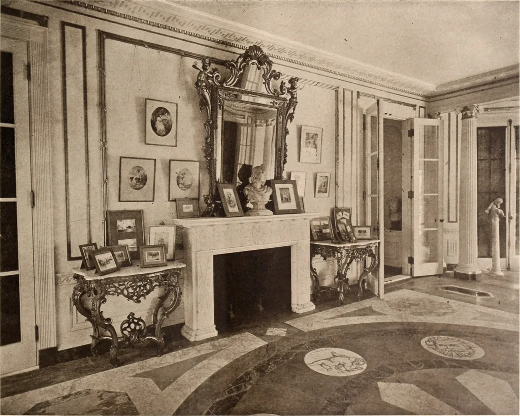 An illustration from American homes and gardens, 1905, leaf 166