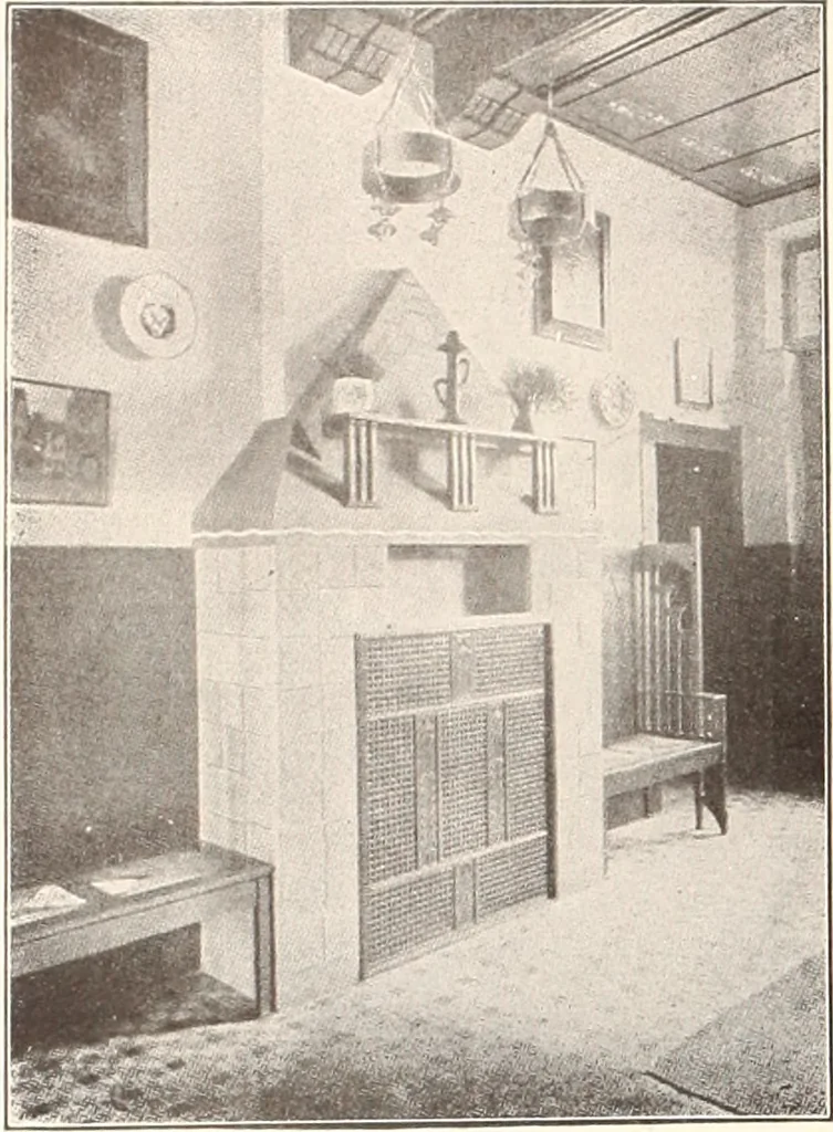 An illustration from American homes and gardens, 1905, leaf 17