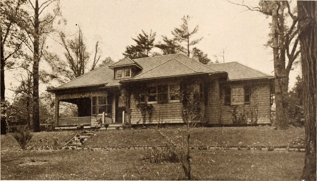 An illustration from American homes and gardens, 1905, leaf 172
