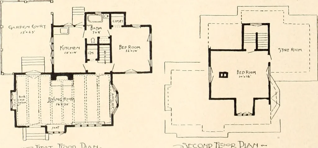 An illustration from American homes and gardens, 1905, leaf 173