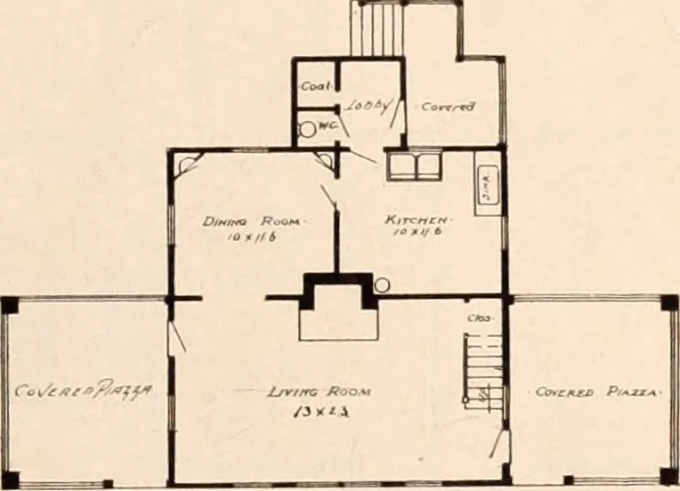 An illustration from American homes and gardens, 1905, leaf 174