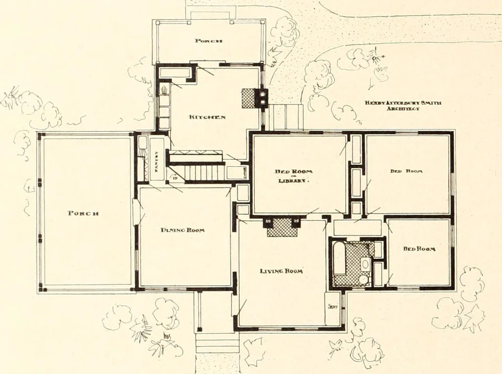 An illustration from American homes and gardens, 1905, leaf 175