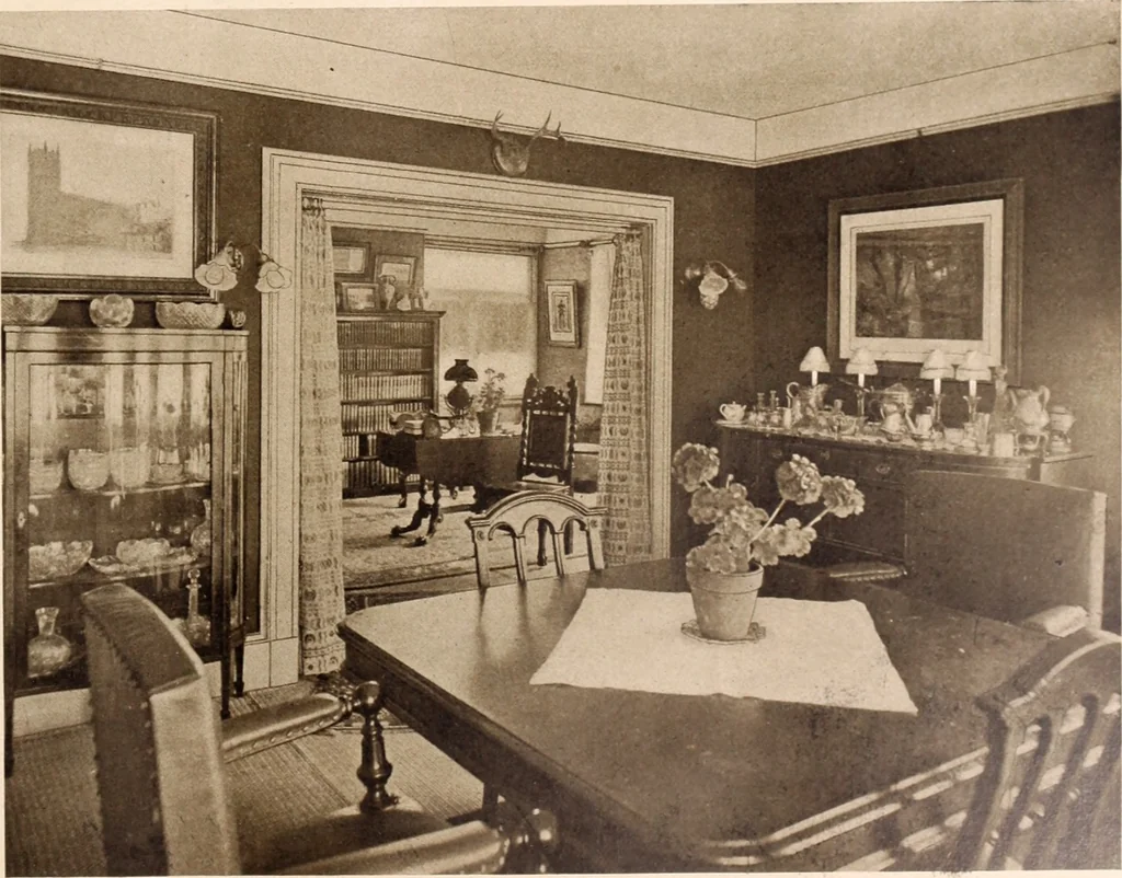 An illustration from American homes and gardens, 1905, leaf 176