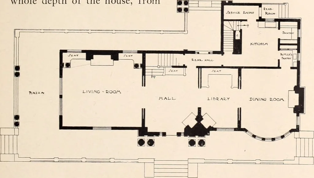 An illustration from American homes and gardens, 1905, leaf 182