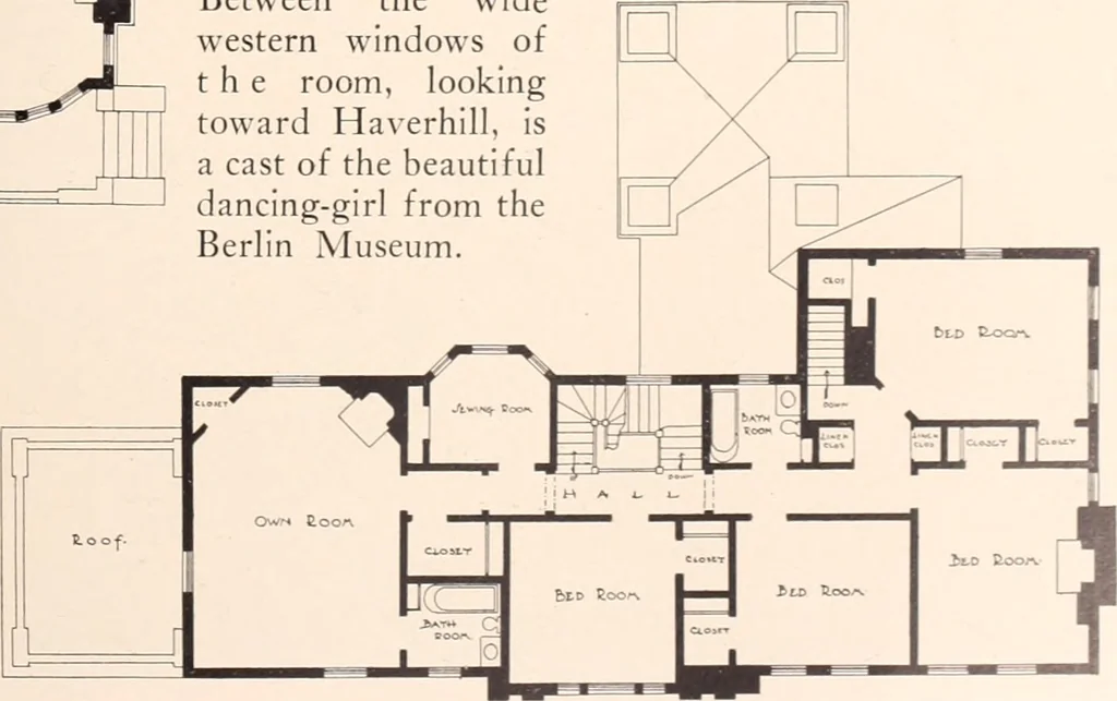 An illustration from American homes and gardens, 1905, leaf 182