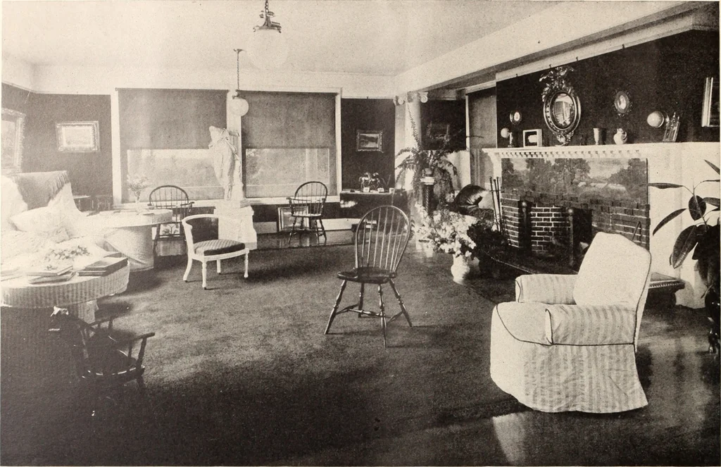 An illustration from American homes and gardens, 1905, leaf 183