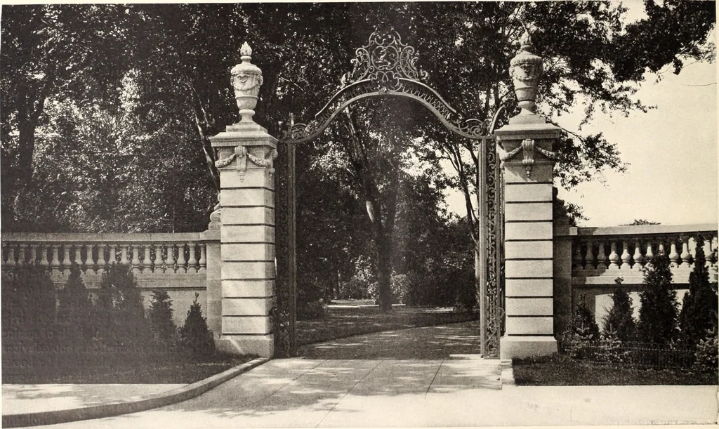 An illustration from American homes and gardens, 1905, leaf 185