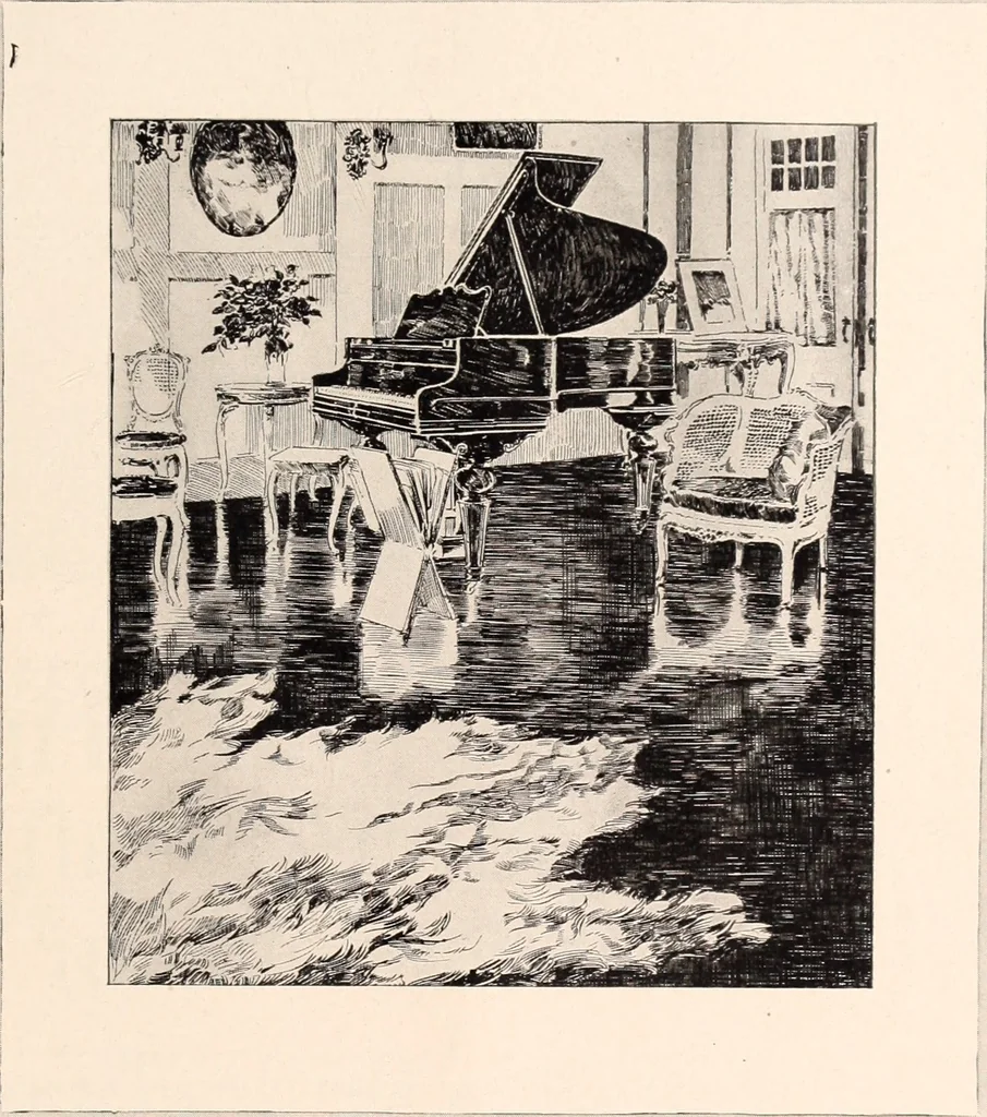 An illustration from American homes and gardens, 1905, leaf 204