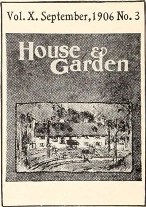 An illustration from American homes and gardens, 1905, leaf 215