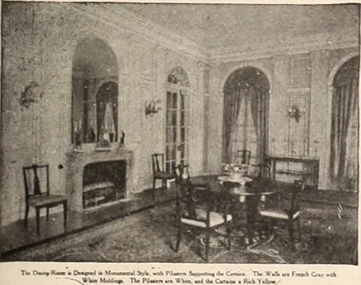 An illustration from American homes and gardens, 1905, leaf 216
