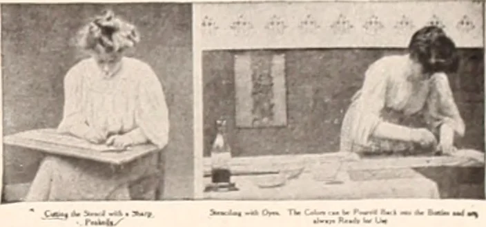 An illustration from American homes and gardens, 1905, leaf 216