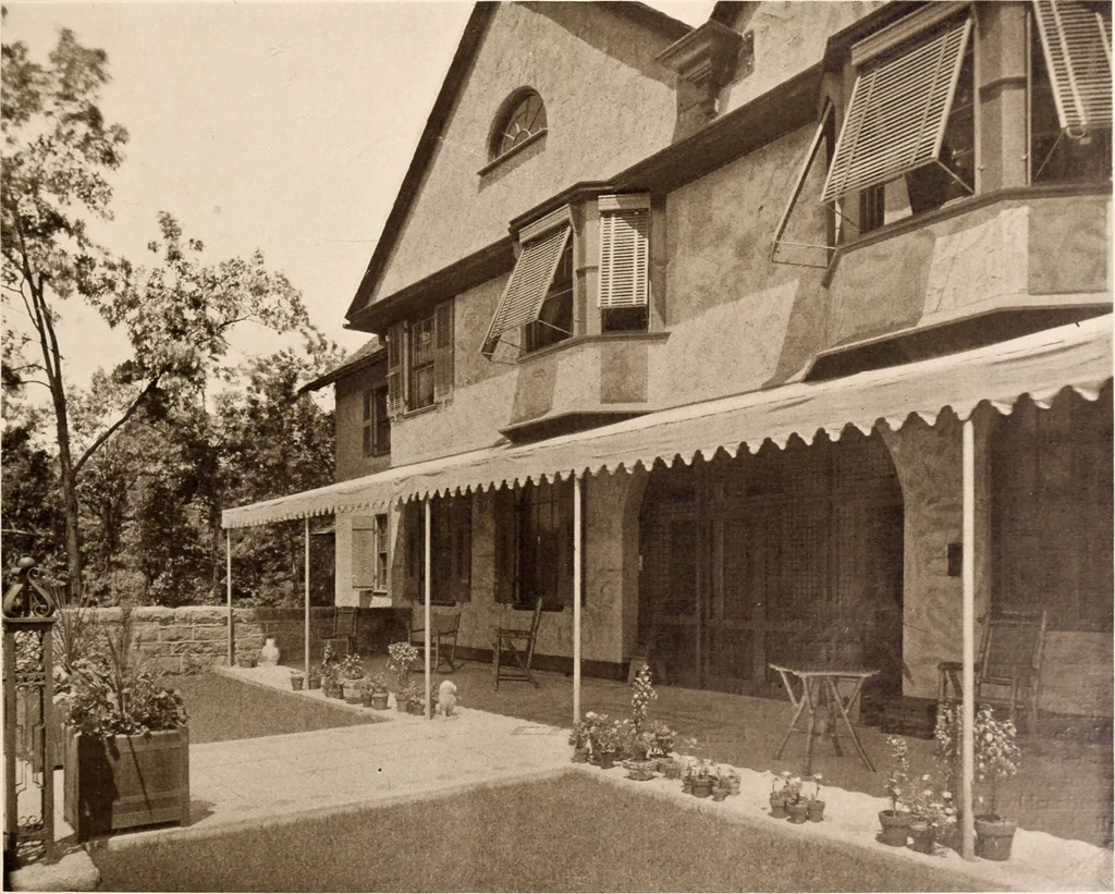 An illustration from American homes and gardens, 1905, leaf 22