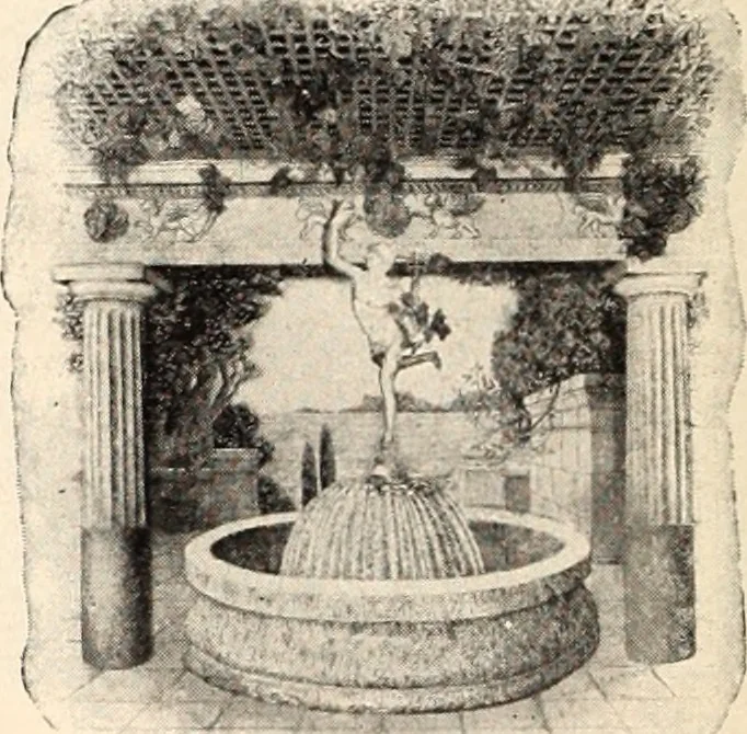 An illustration from American homes and gardens, 1905, leaf 233