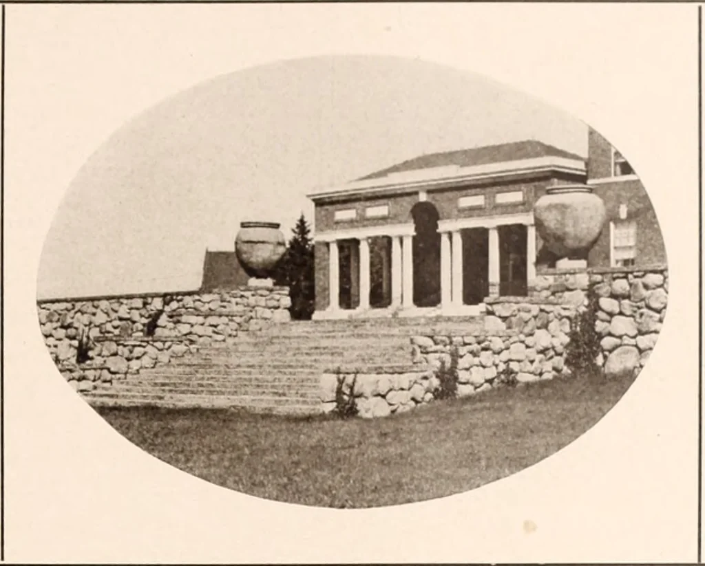 An illustration from American homes and gardens, 1905, leaf 240