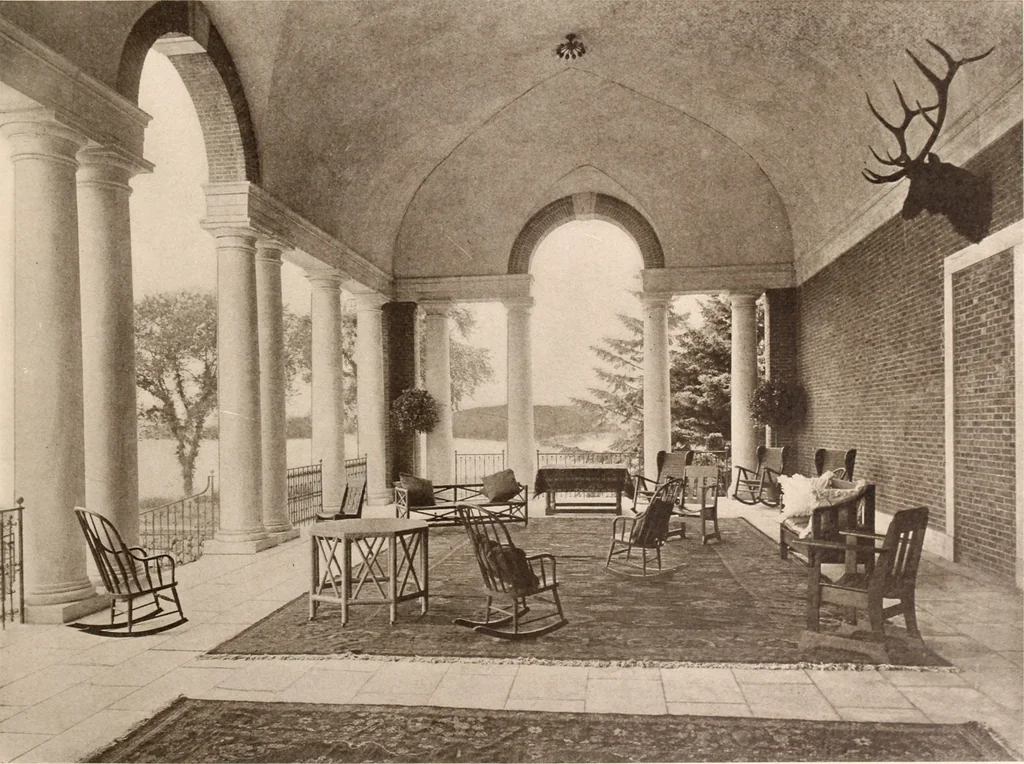 An illustration from American homes and gardens, 1905, leaf 244