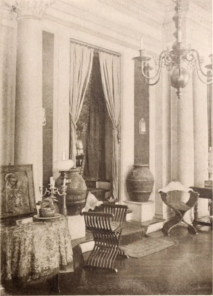 An illustration from American homes and gardens, 1905, leaf 250