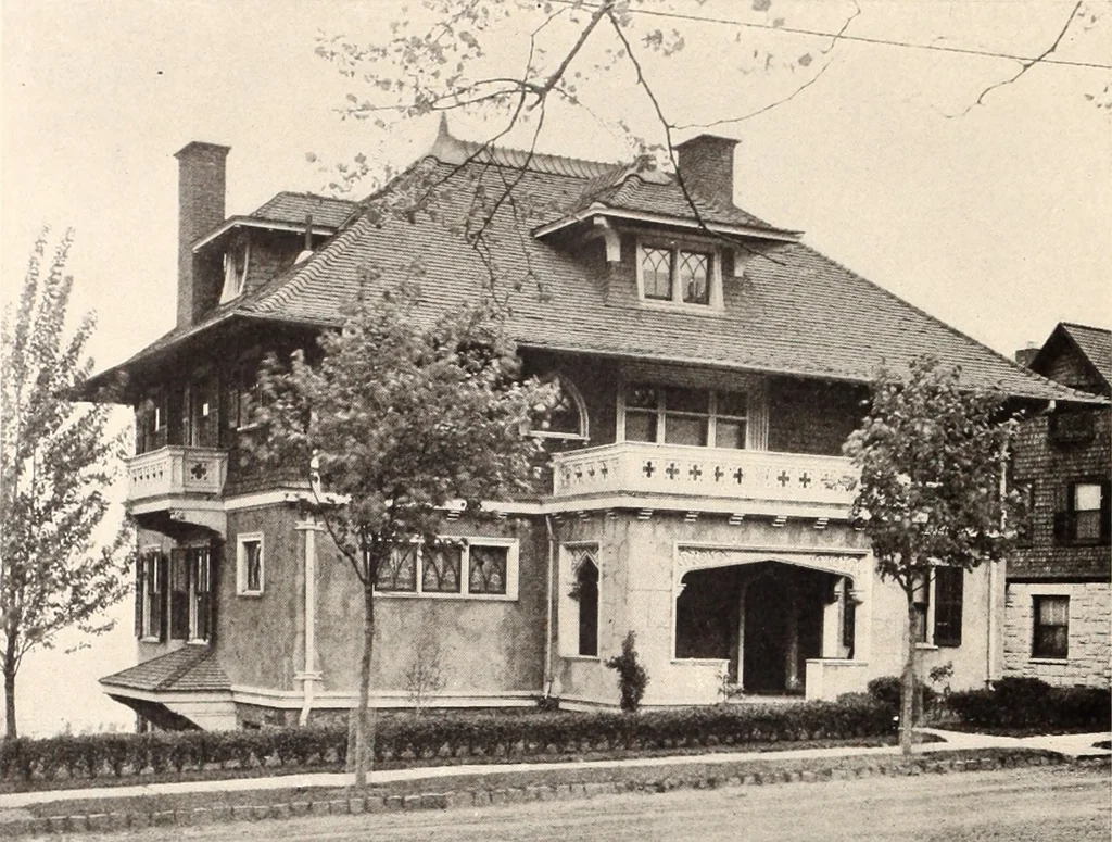 An illustration from American homes and gardens, 1905, leaf 253