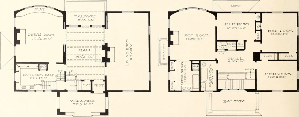 An illustration from American homes and gardens, 1905, leaf 253