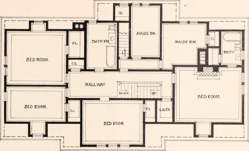 An illustration from American homes and gardens, 1905, leaf 254