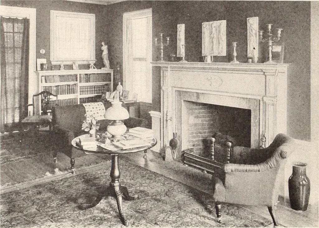 An illustration from American homes and gardens, 1905, leaf 257