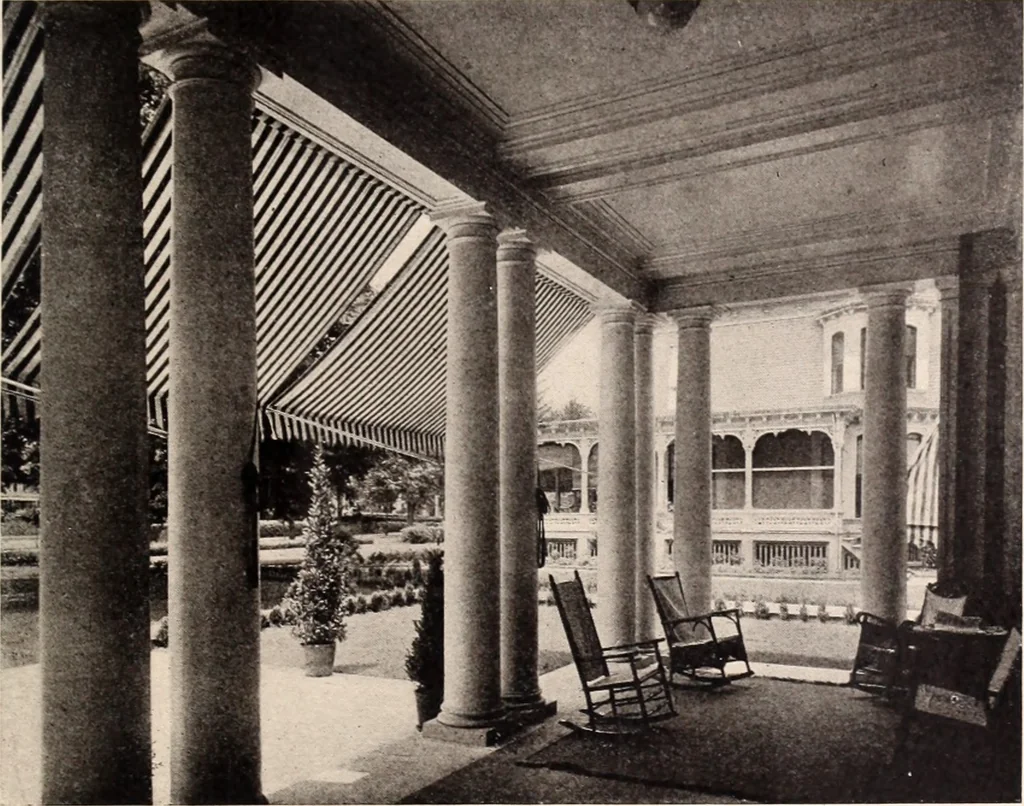 An illustration from American homes and gardens, 1905, leaf 258