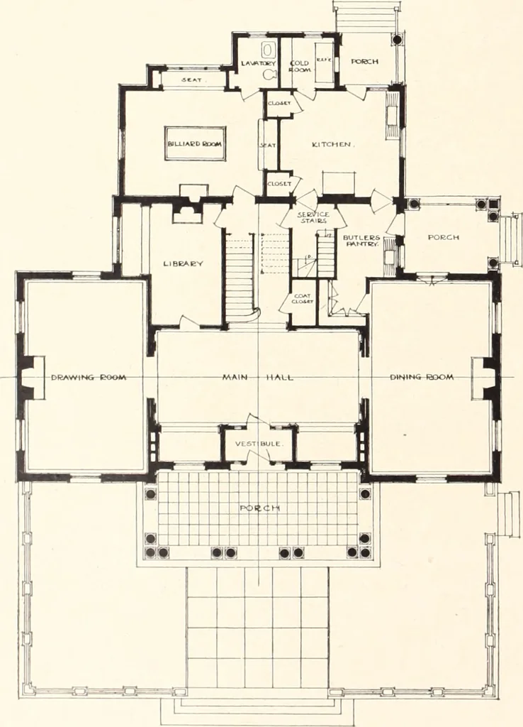 An illustration from American homes and gardens, 1905, leaf 259