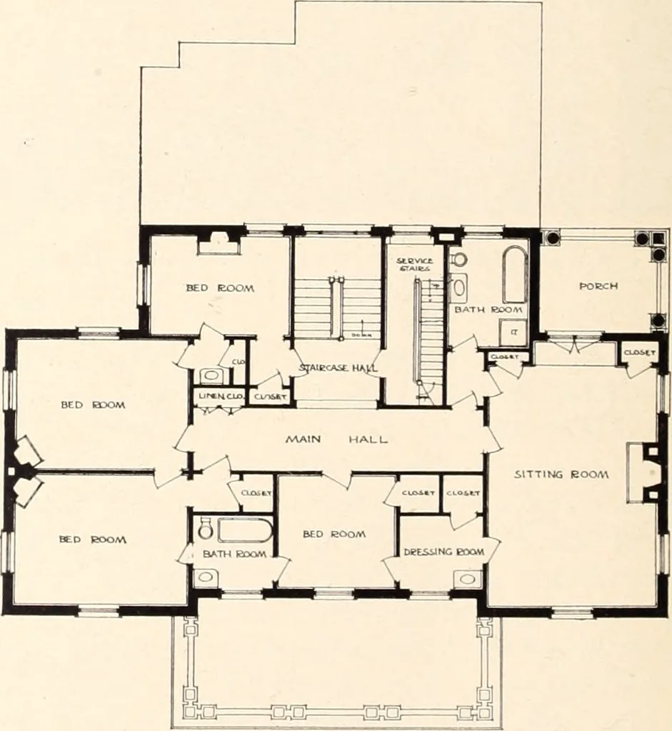 An illustration from American homes and gardens, 1905, leaf 259
