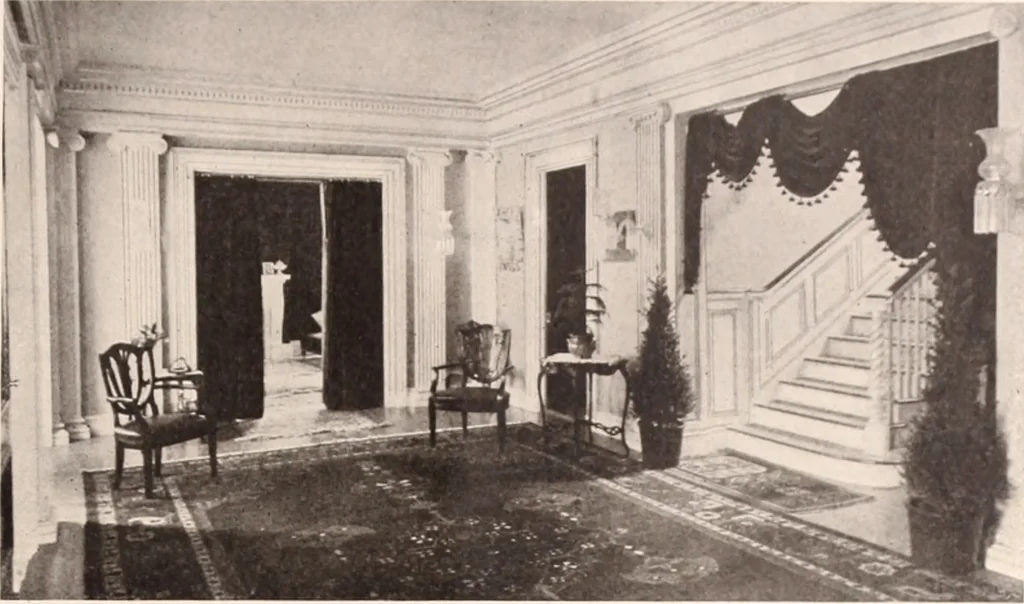 An illustration from American homes and gardens, 1905, leaf 260