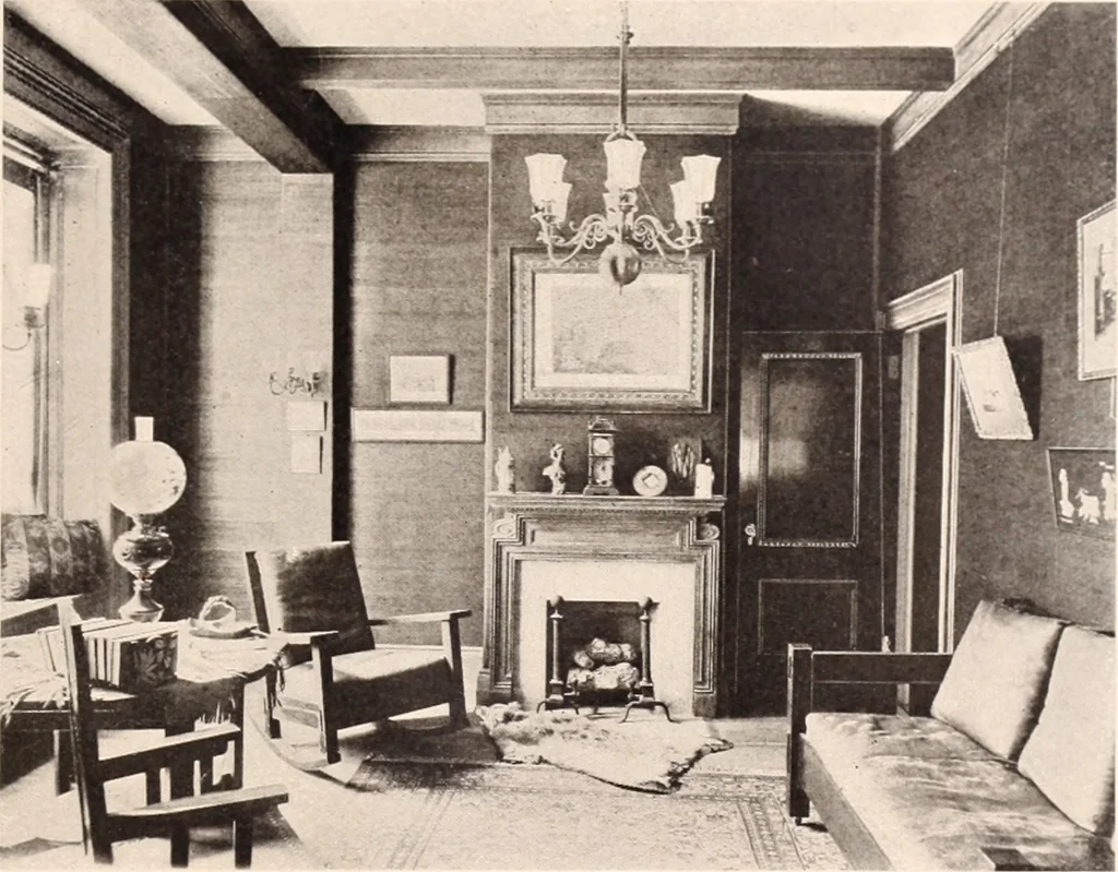 An illustration from American homes and gardens, 1905, leaf 260