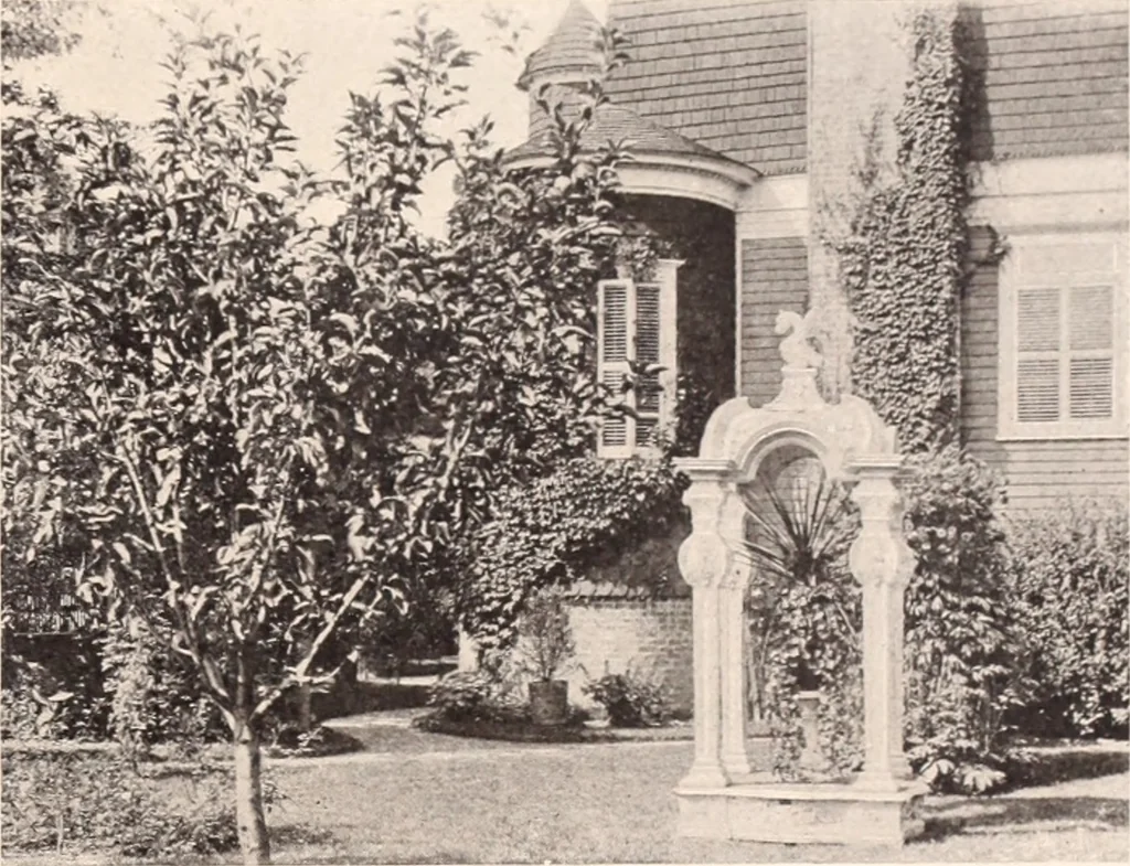 An illustration from American homes and gardens, 1905, leaf 266