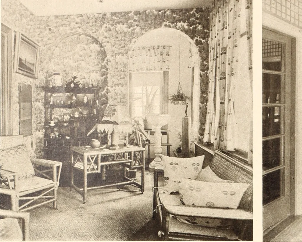 An illustration from American homes and gardens, 1905, leaf 27