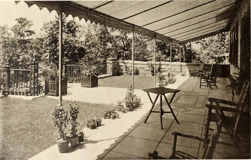 An illustration from American homes and gardens, 1905, leaf 27