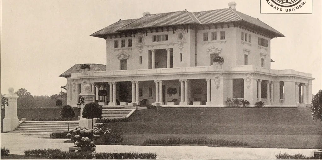 An illustration from American homes and gardens, 1905, leaf 286