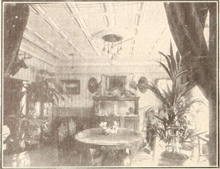 An illustration from American homes and gardens, 1905, leaf 295