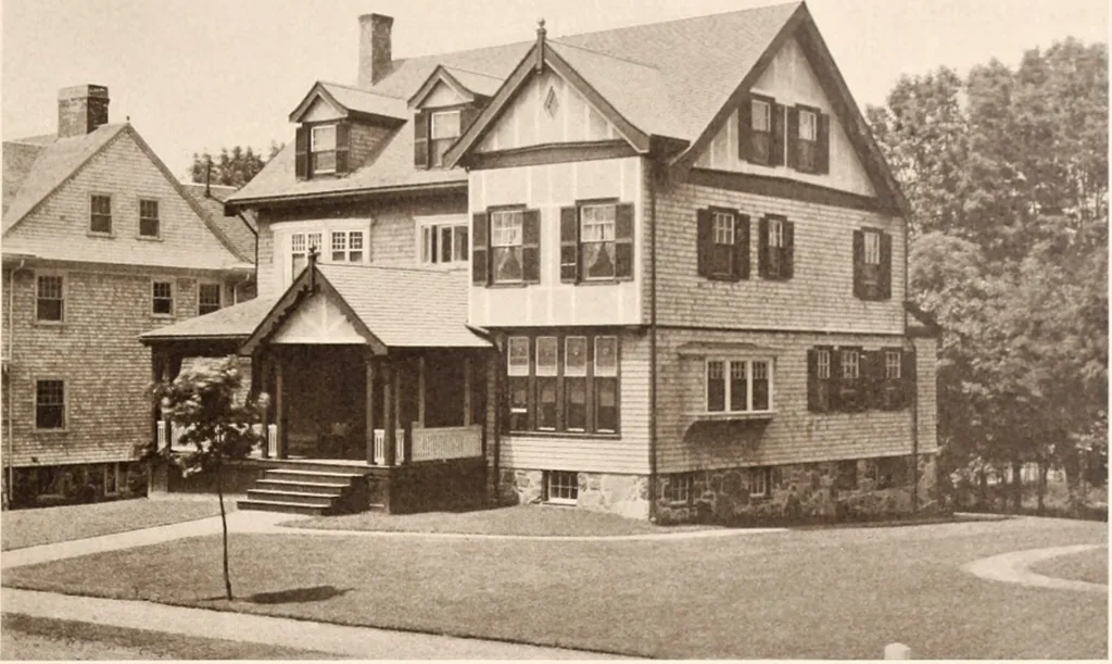An illustration from American homes and gardens, 1905, leaf 30