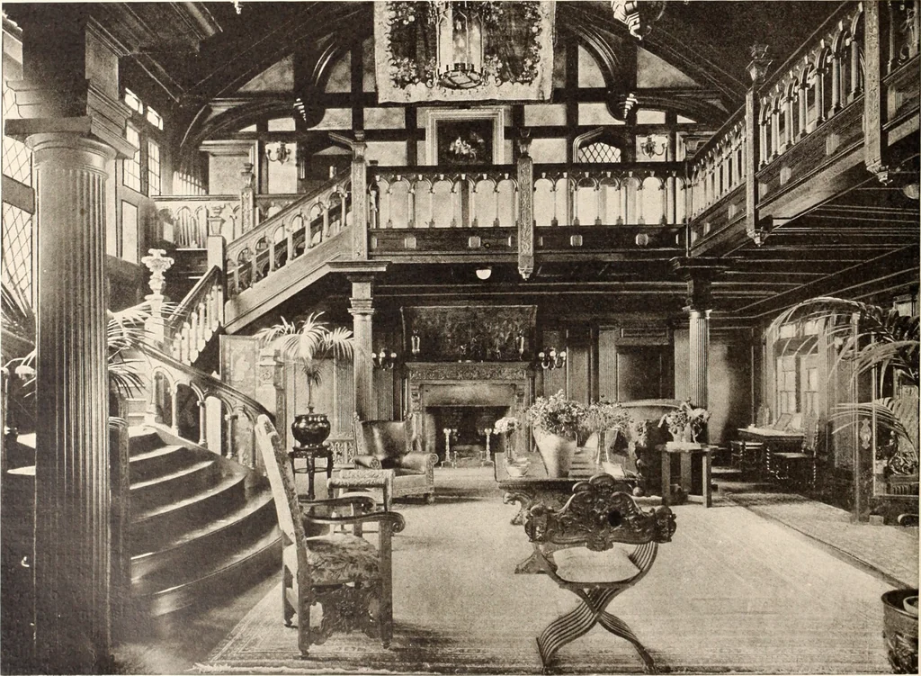 An illustration from American homes and gardens, 1905, leaf 313
