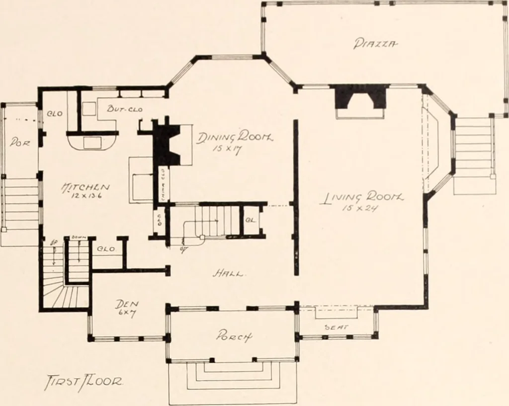 An illustration from American homes and gardens, 1905, leaf 32