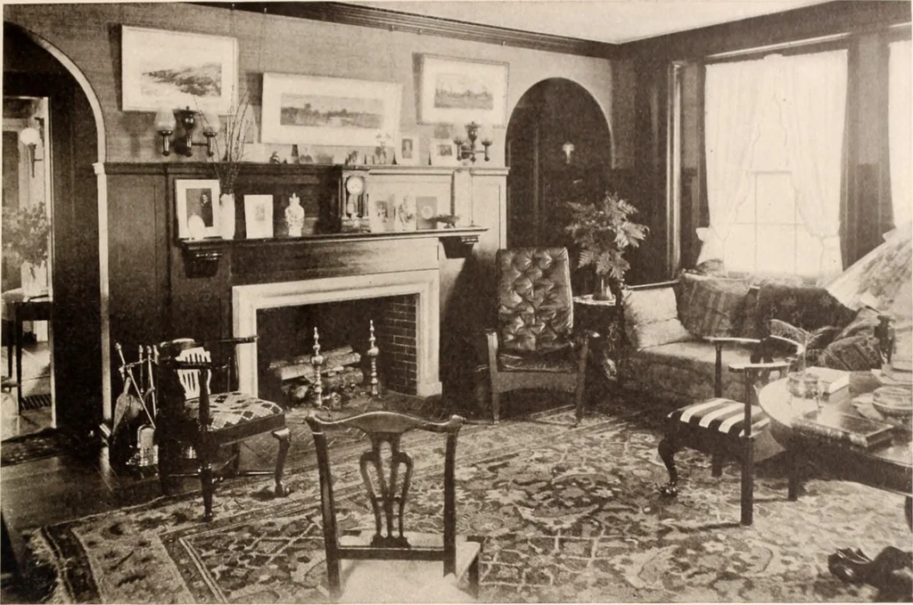 An illustration from American homes and gardens, 1905, leaf 320