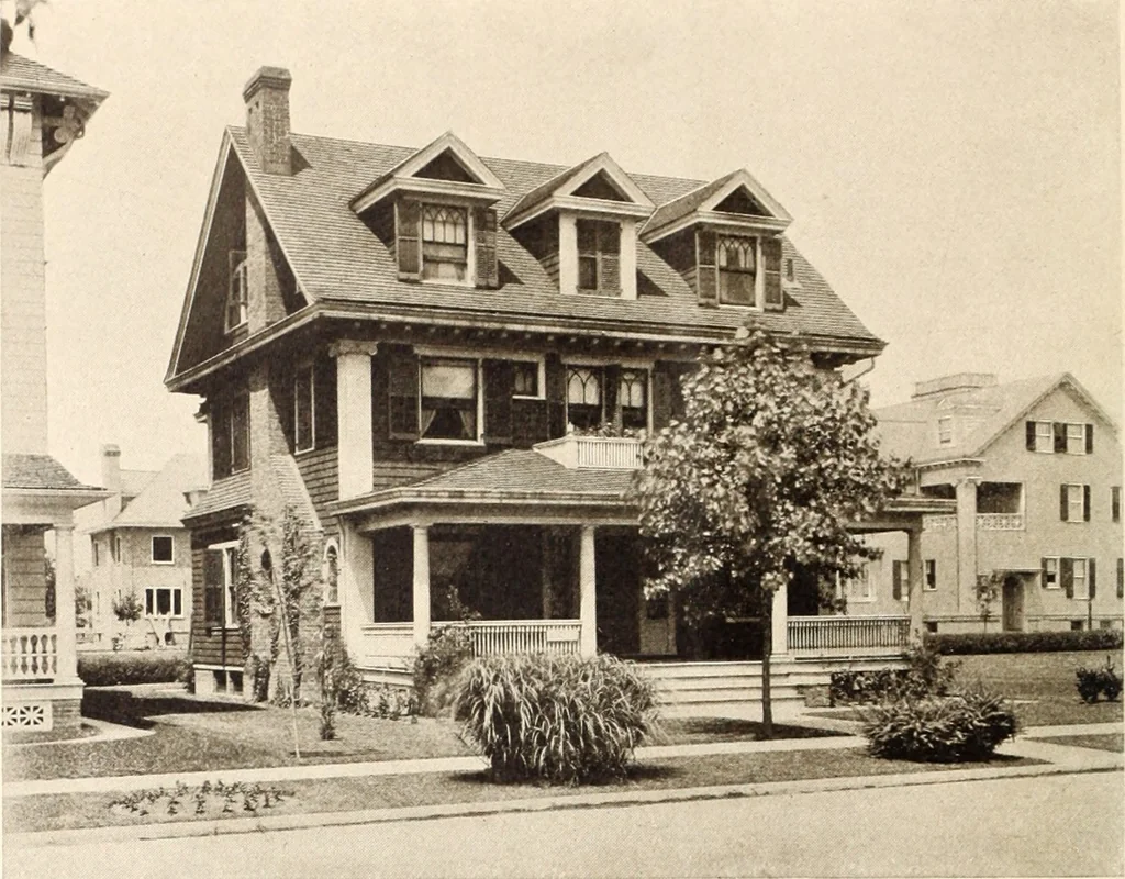 An illustration from American homes and gardens, 1905, leaf 323