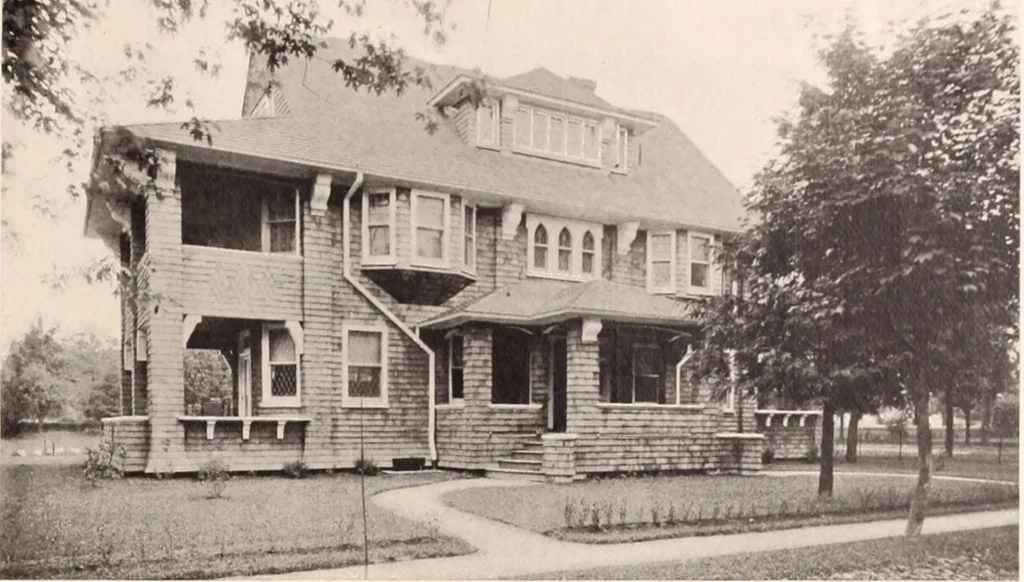 An illustration from American homes and gardens, 1905, leaf 324