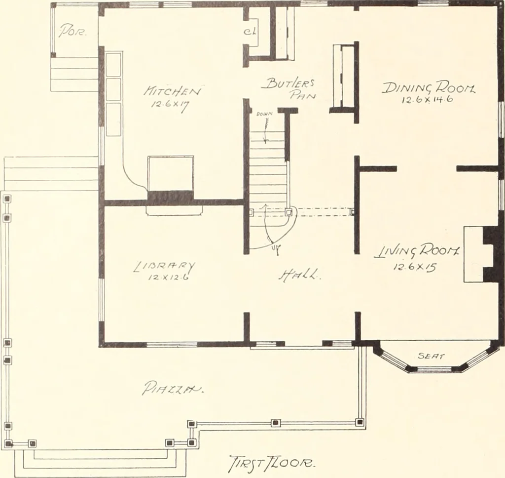 An illustration from American homes and gardens, 1905, leaf 325