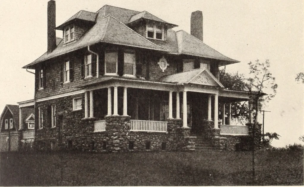 An illustration from American homes and gardens, 1905, leaf 325