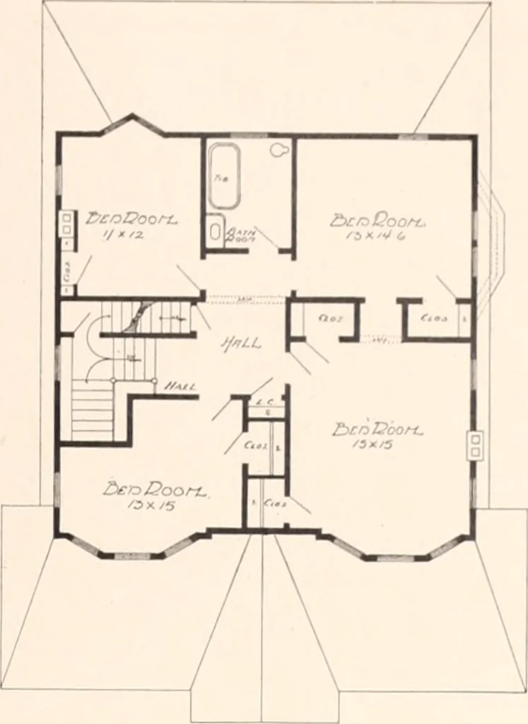 An illustration from American homes and gardens, 1905, leaf 326