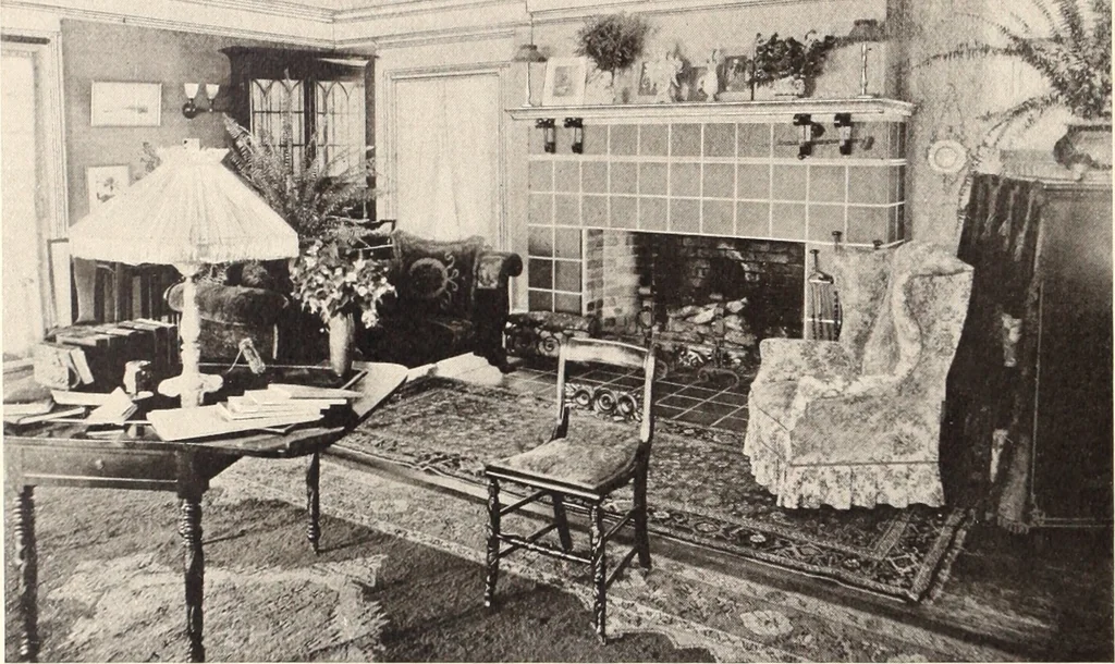 An illustration from American homes and gardens, 1905, leaf 327
