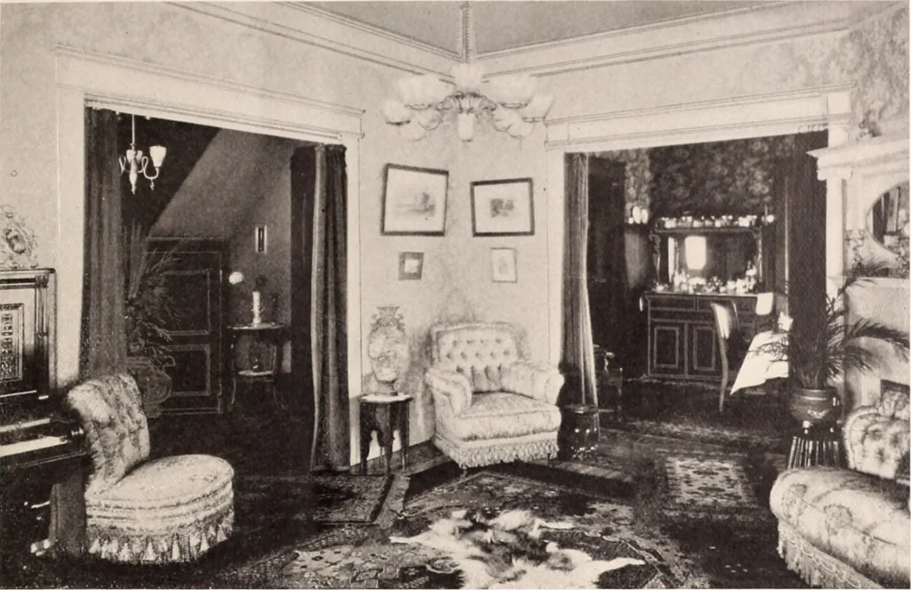 An illustration from American homes and gardens, 1905, leaf 328