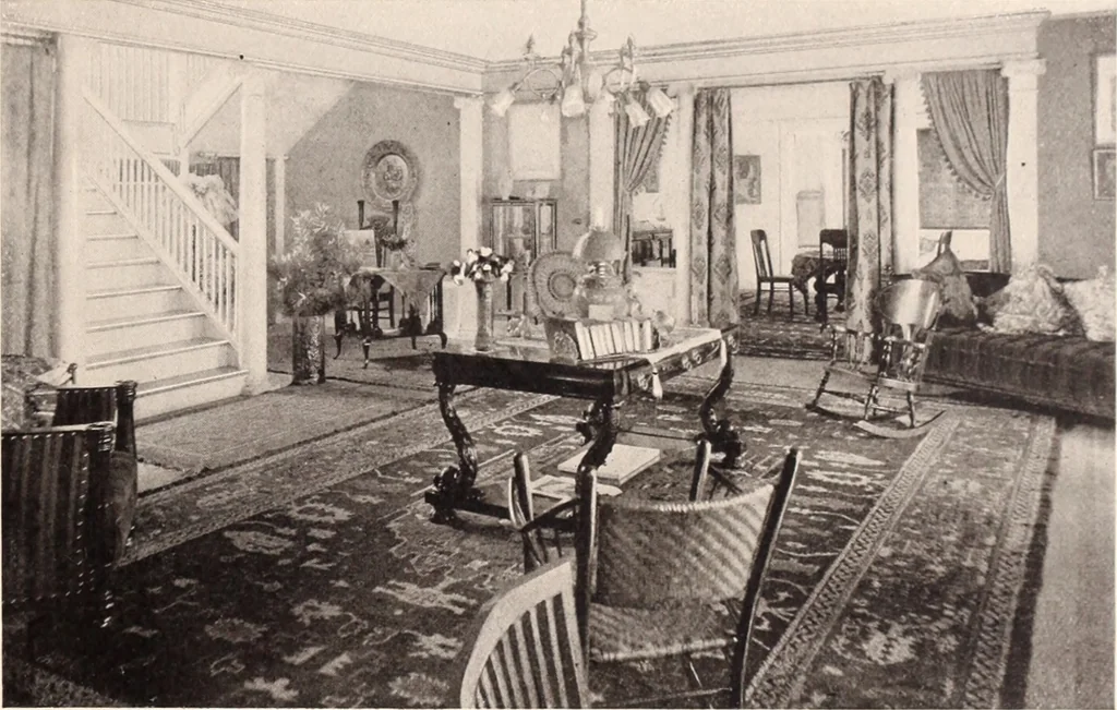 An illustration from American homes and gardens, 1905, leaf 328