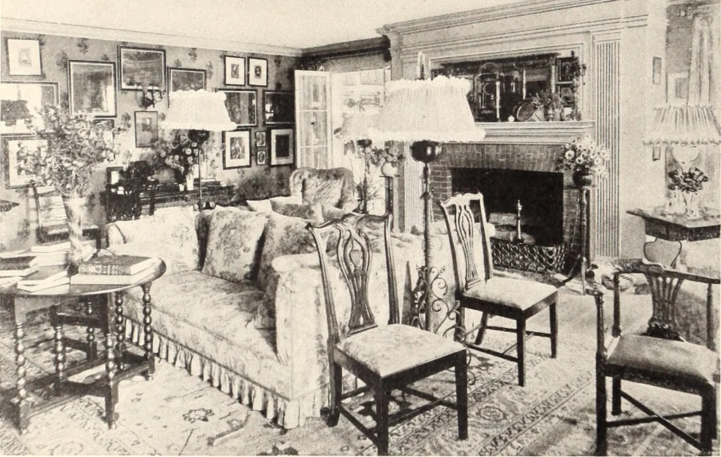 An illustration from American homes and gardens, 1905, leaf 329