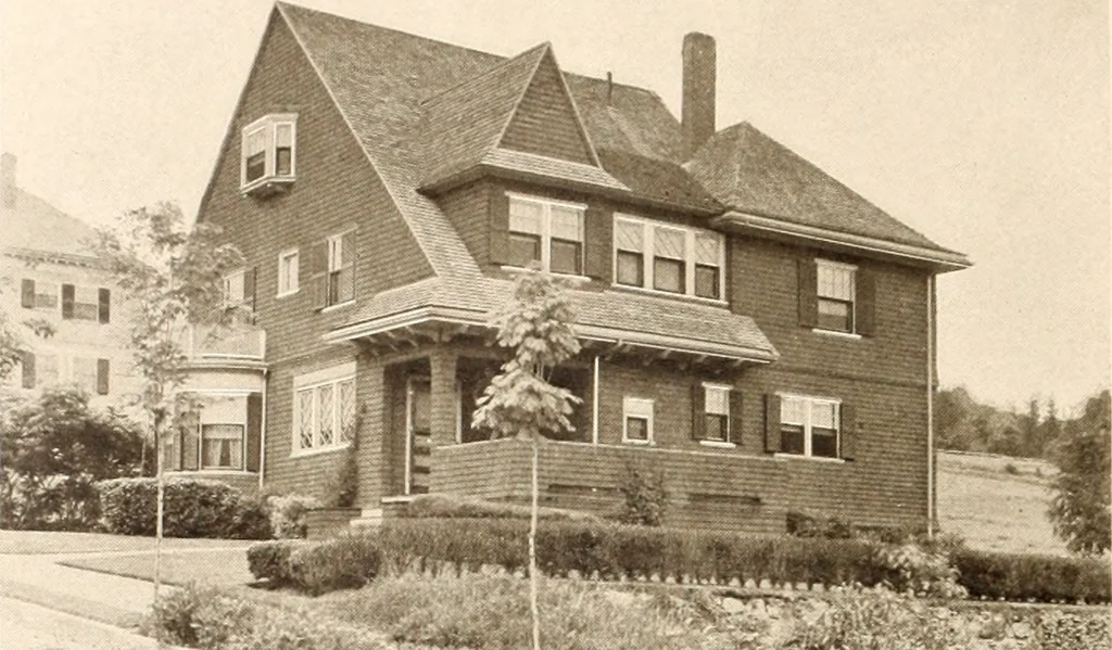 An illustration from American homes and gardens, 1905, leaf 33
