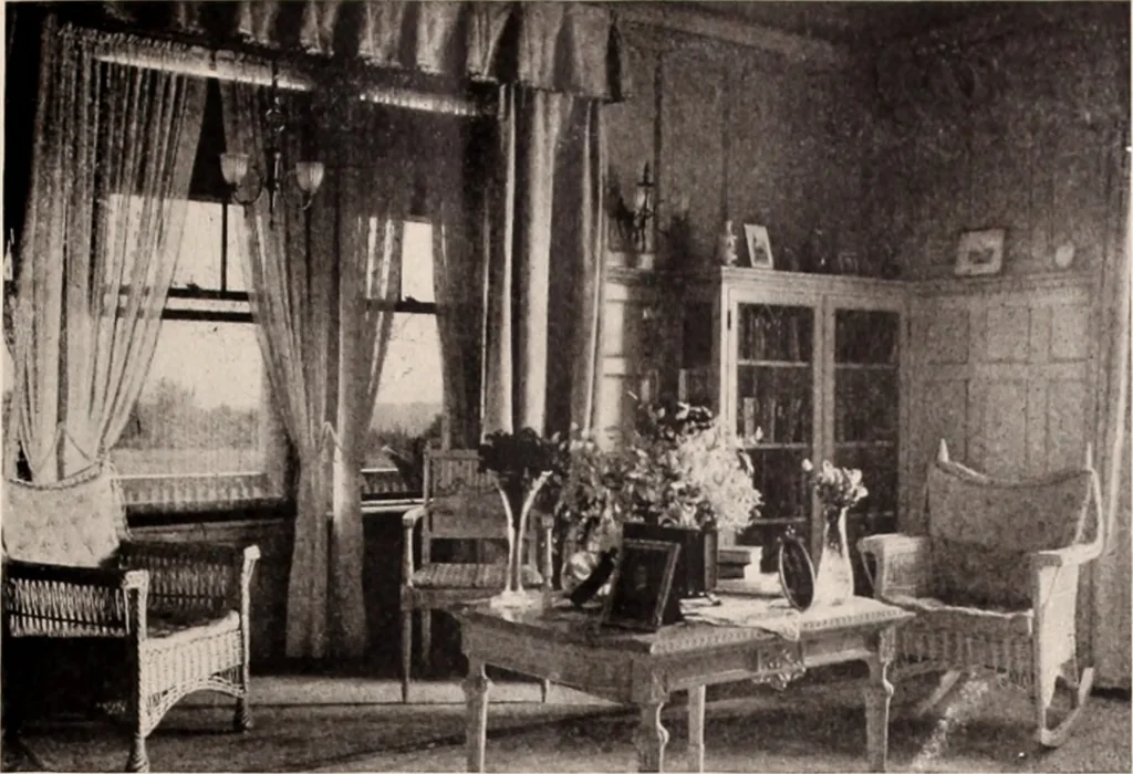 An illustration from American homes and gardens, 1905, leaf 330